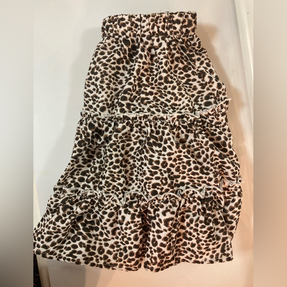 Leopard print Skirt